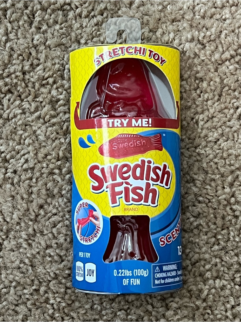 Swedish Fish Sensory Stretch Toy - Red Squishy